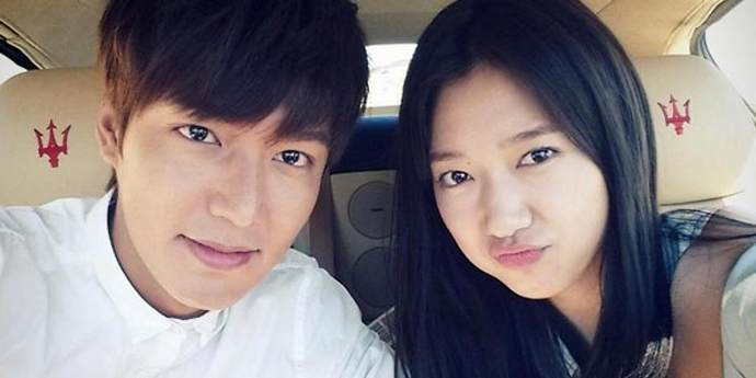 Lee Min Ho & Park Shin Hye (c) Park SHin Hye's Twitter