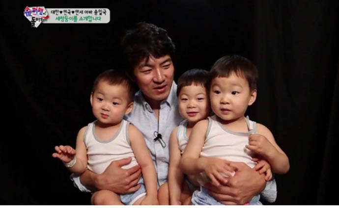 Song Triplet merupakan anak dari aktor Song Il Gook