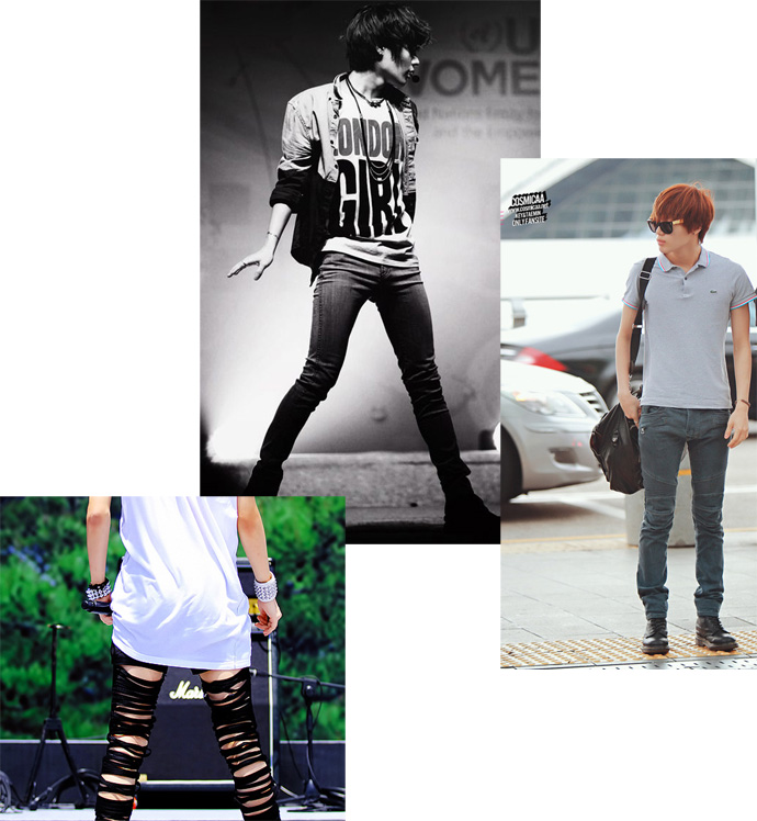 Taemin SHINee punya kaki Indah bak wanita